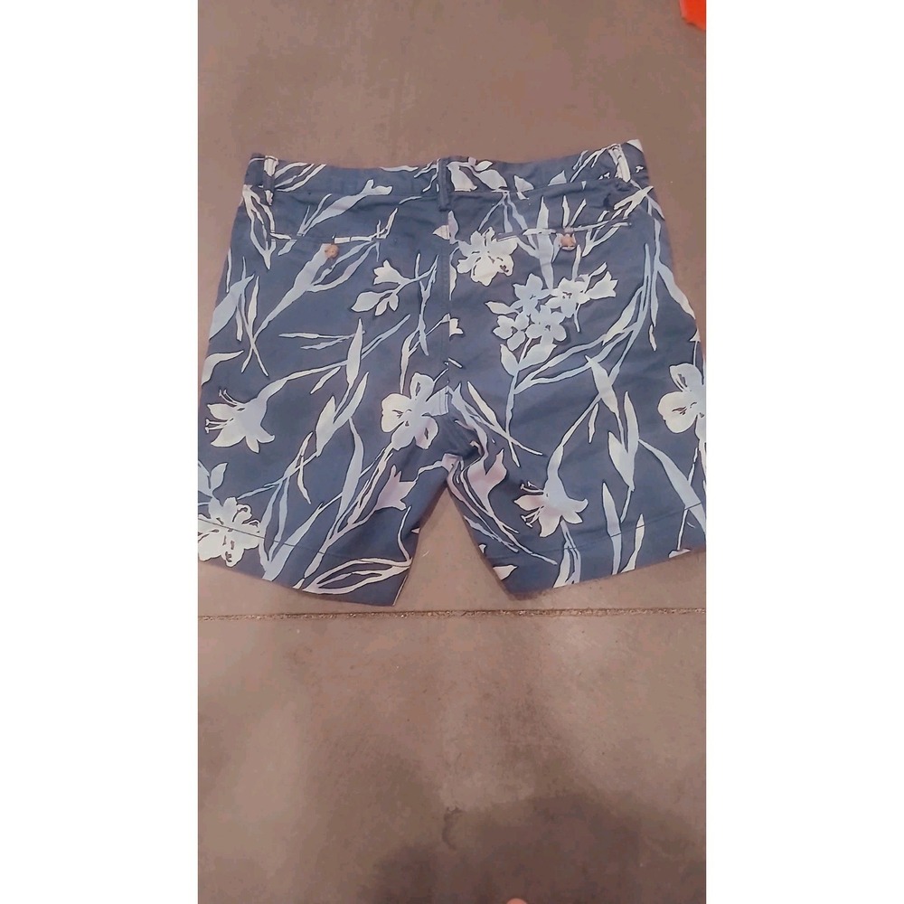 Polo Ralph Lauren Men's 35 Blue Floral Print Stretch Chino Shorts - Picture 4 of 10